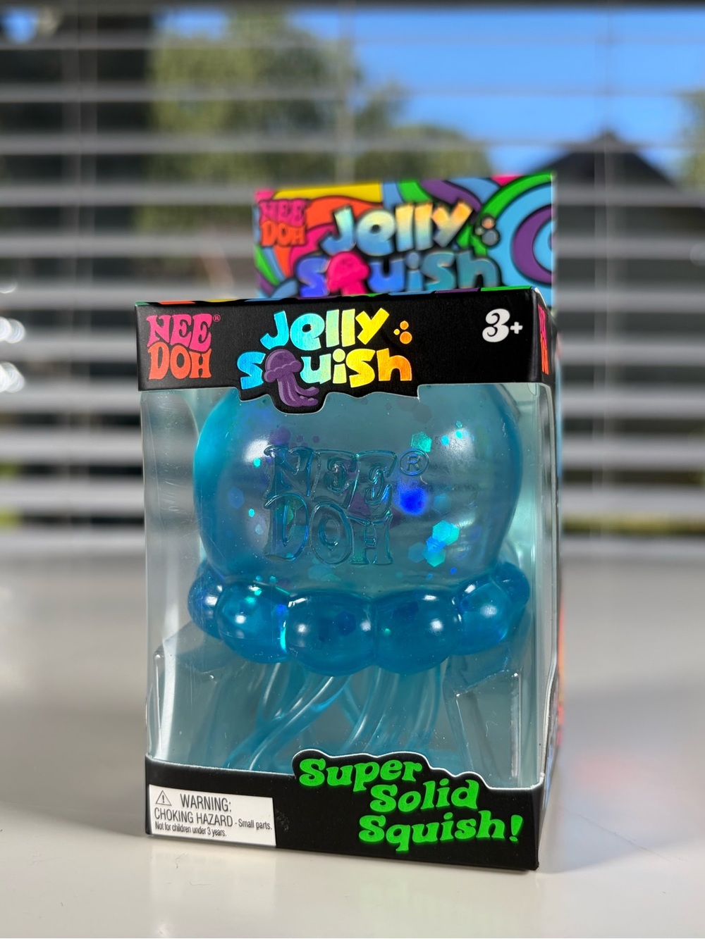 💙 NeeDoh Jelly Squish – Blue 💙